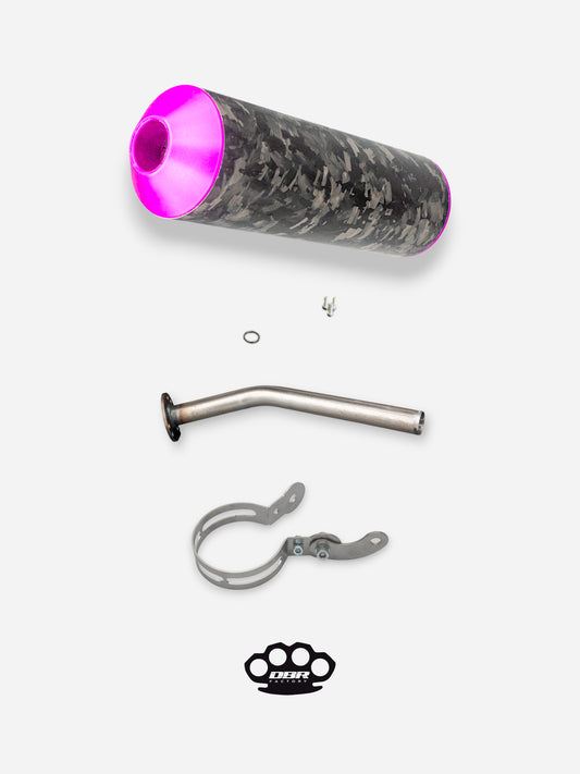 طقم كاتم صوت DBR 50/100cc مرور عالي