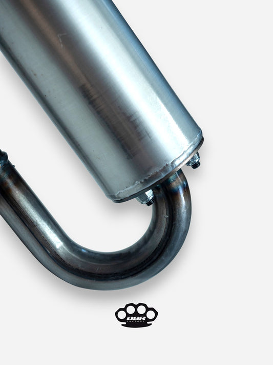 Racing expansion exhaust DBR VIPER for Vespa 50 - 90 - Special L N R - 125 Primavera ET3