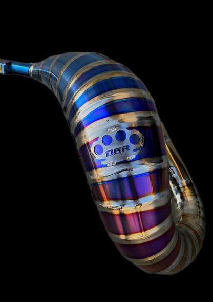 Scarico DBR 50/100cc Superfast Bassa Titanium - DBR Factory