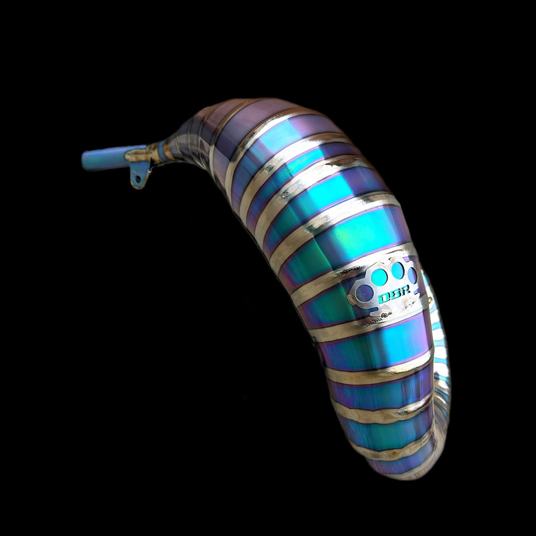 DBR Titanium Exhaust 250-300cc Yamaha YZ 250 from 2005 to 2023