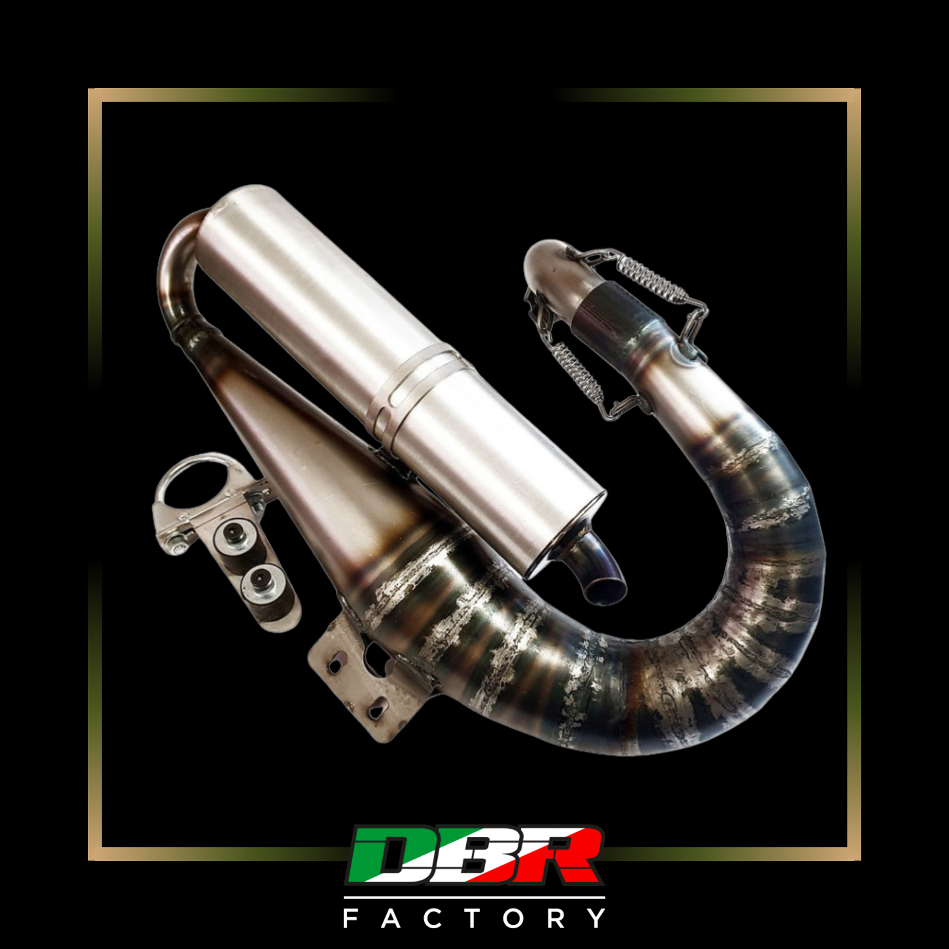 Marmitta Vespa DBR Python "S" - DBR Factory