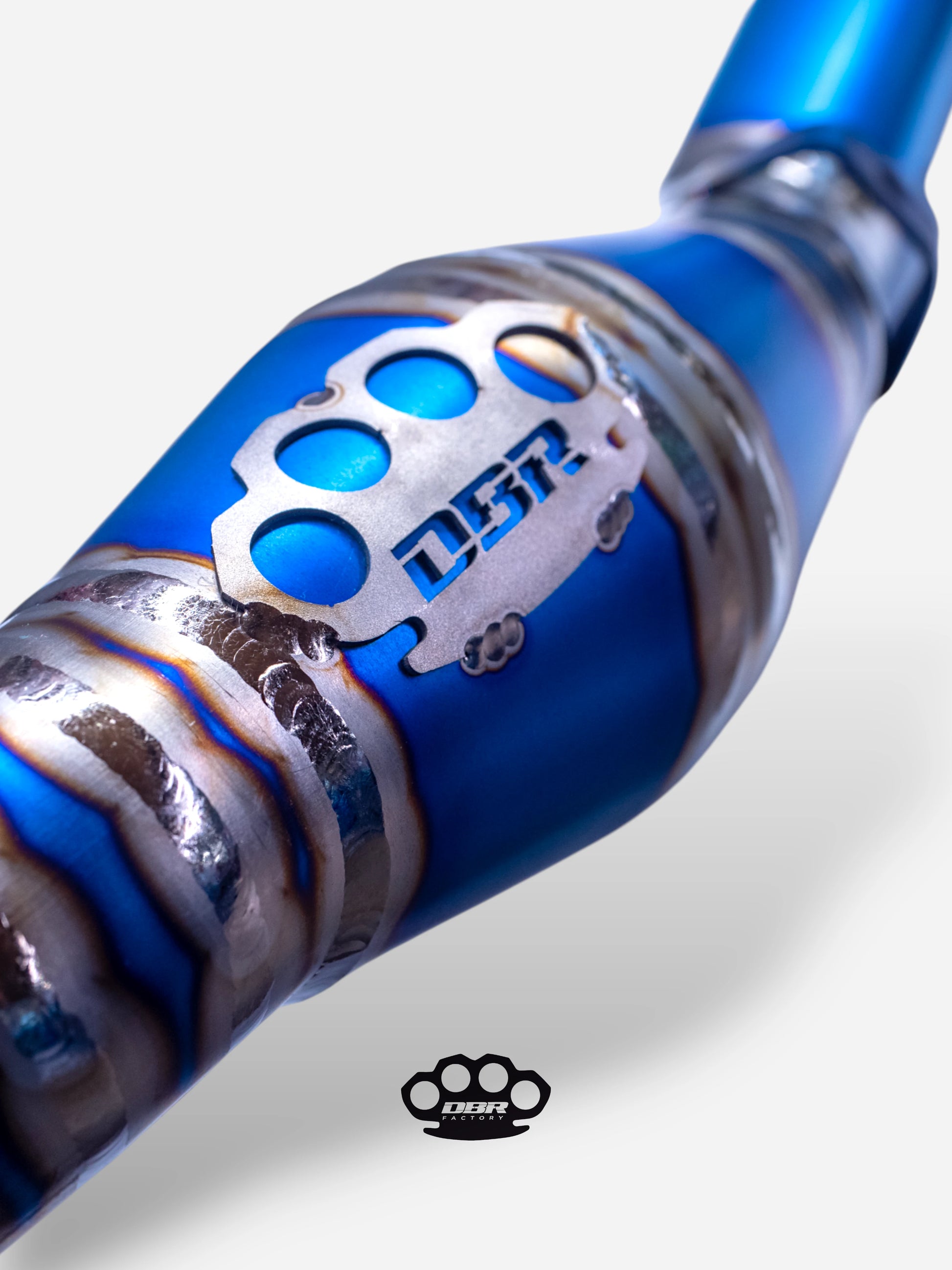 Collettore di Scarico DBR 4T Titanium - KTM SMC 2008-2014, Husqvarna 701 2016-2024, Gas Gas ES/SM 700 2022-2024 - DBR Factory