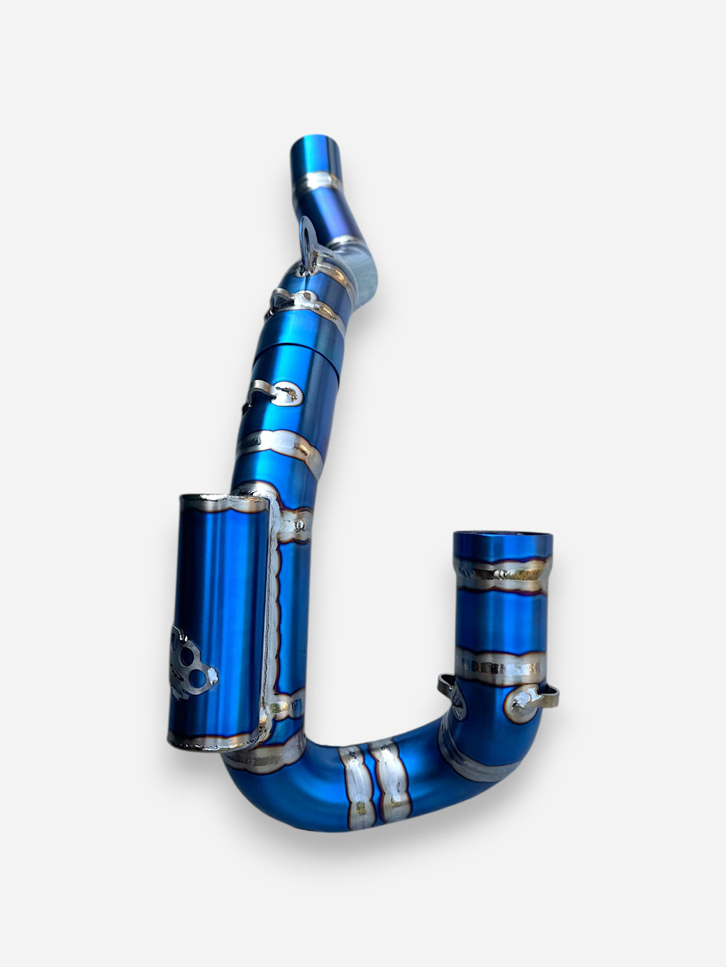 Collettore di Scarico DBR 4T Titanium + Powerbomb - KTM: EXC-F 450 (2020-2023), Husqvarna: 450 FE (2020-2023) e Husqvarna: 501 FE (2020-2023) - DBR Factory