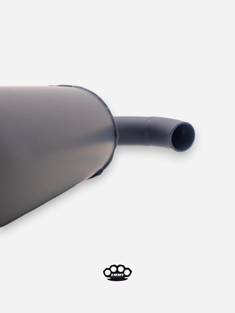 DBR CityBox per Vespa Smallframe 125-190cc Cerakote BLACK Antiruggine