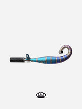 Upload the image to the Gallery viewer, DBR GP04 Multicolor Titanium Exhaust - Vespa and Gilera Moped