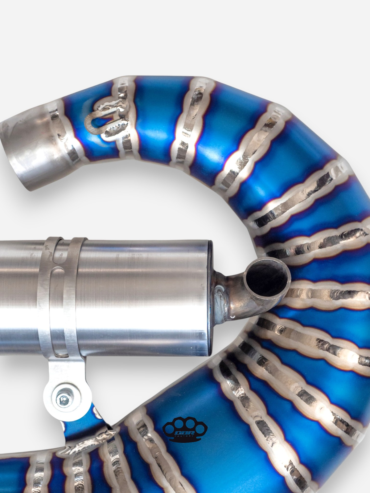 DBR Titanium Muffler Vespa Mamba S