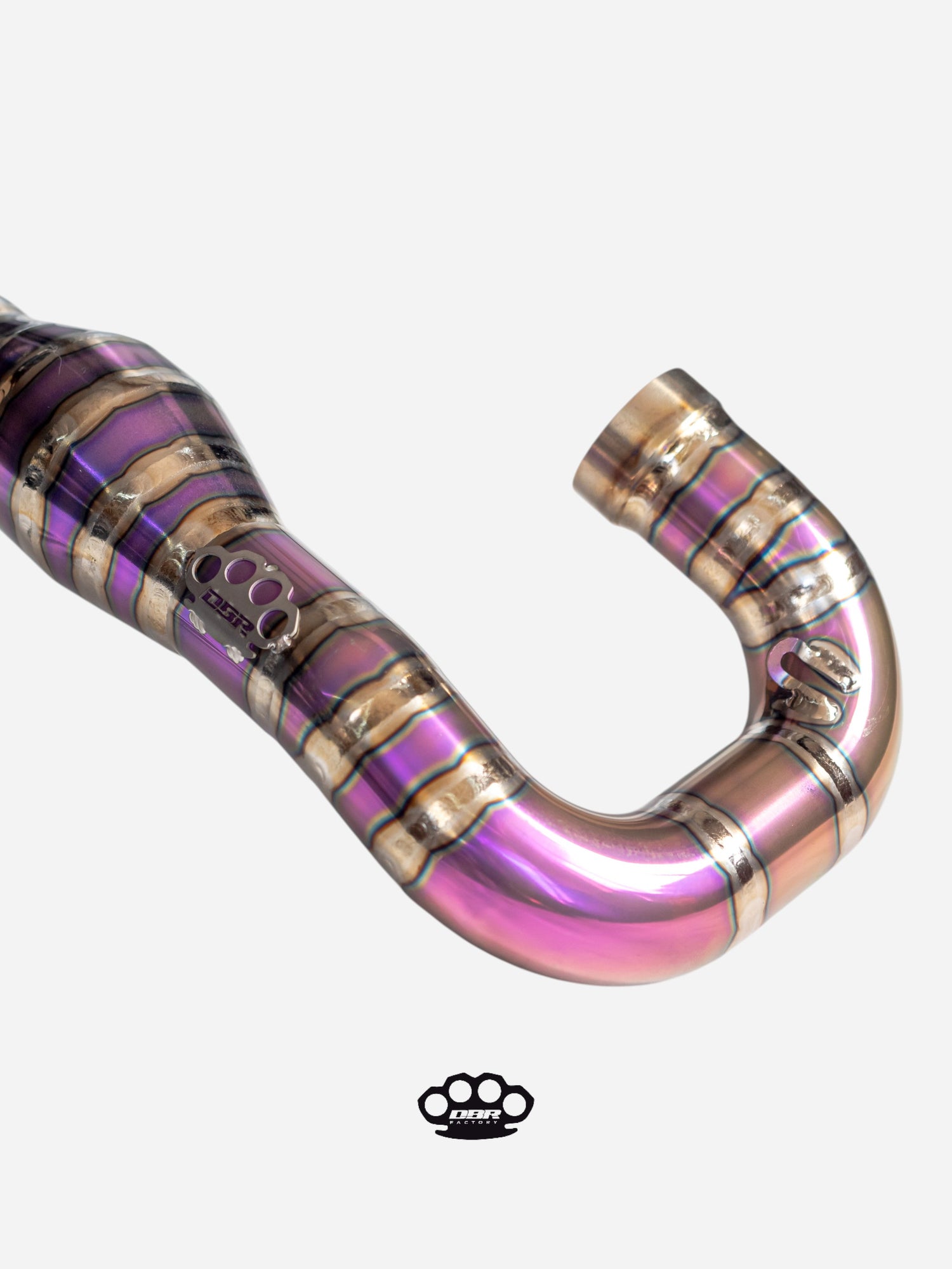 DBR Titanium Manifold with Powerbomb KTM 450-530cc from 2008 to 2016