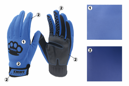 DBR Winter Touch Pro - قفازات دراجات نارية شتوية من النيوبرين