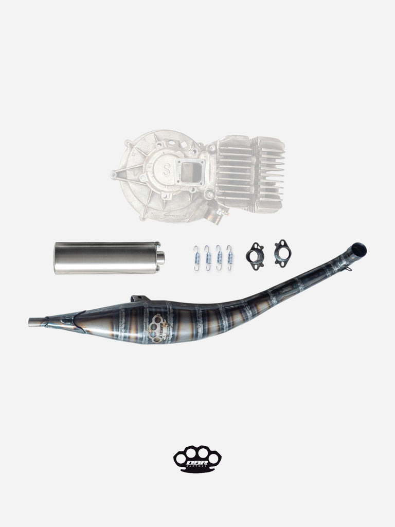 DBR GP01 Exhaust for Simonini 4P - Scooter Thermal Groups