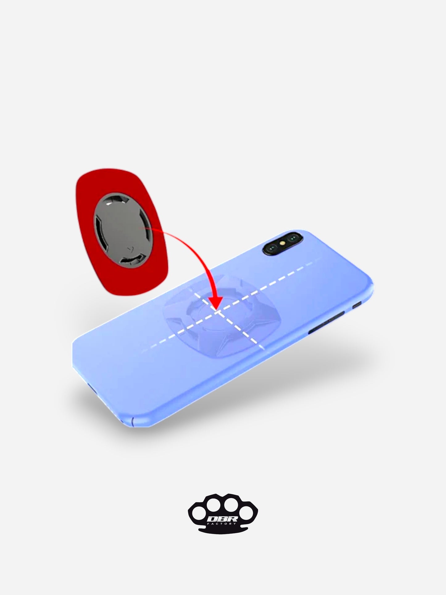 DBR Phone Holder – حامل هاتف للدراجة النارية للهواتف الذكية