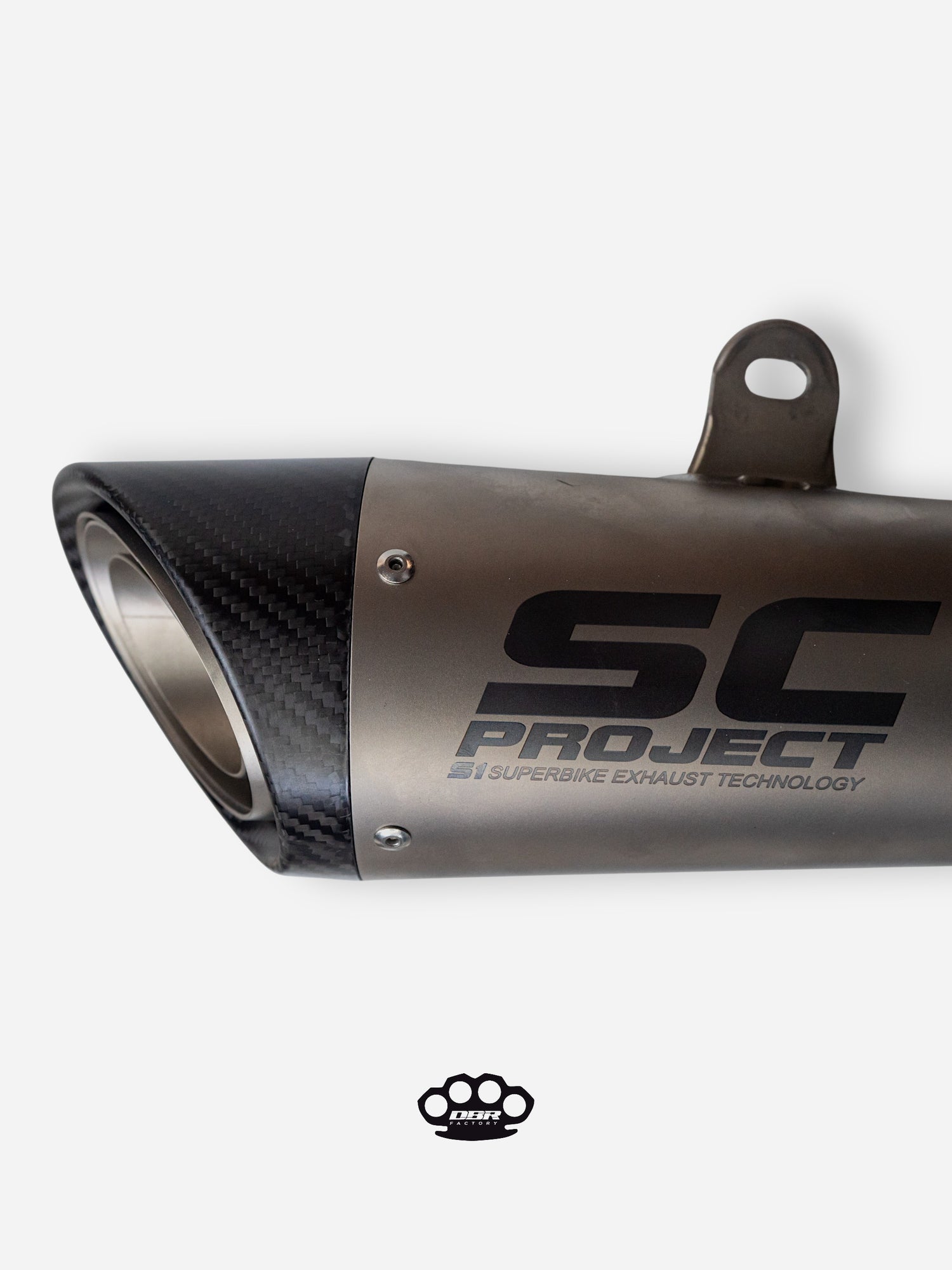 DBR Coppia Terminali in Titanio DUCATI HYPERMOTARD 950 - SP 2019-2023 - DBR Factory