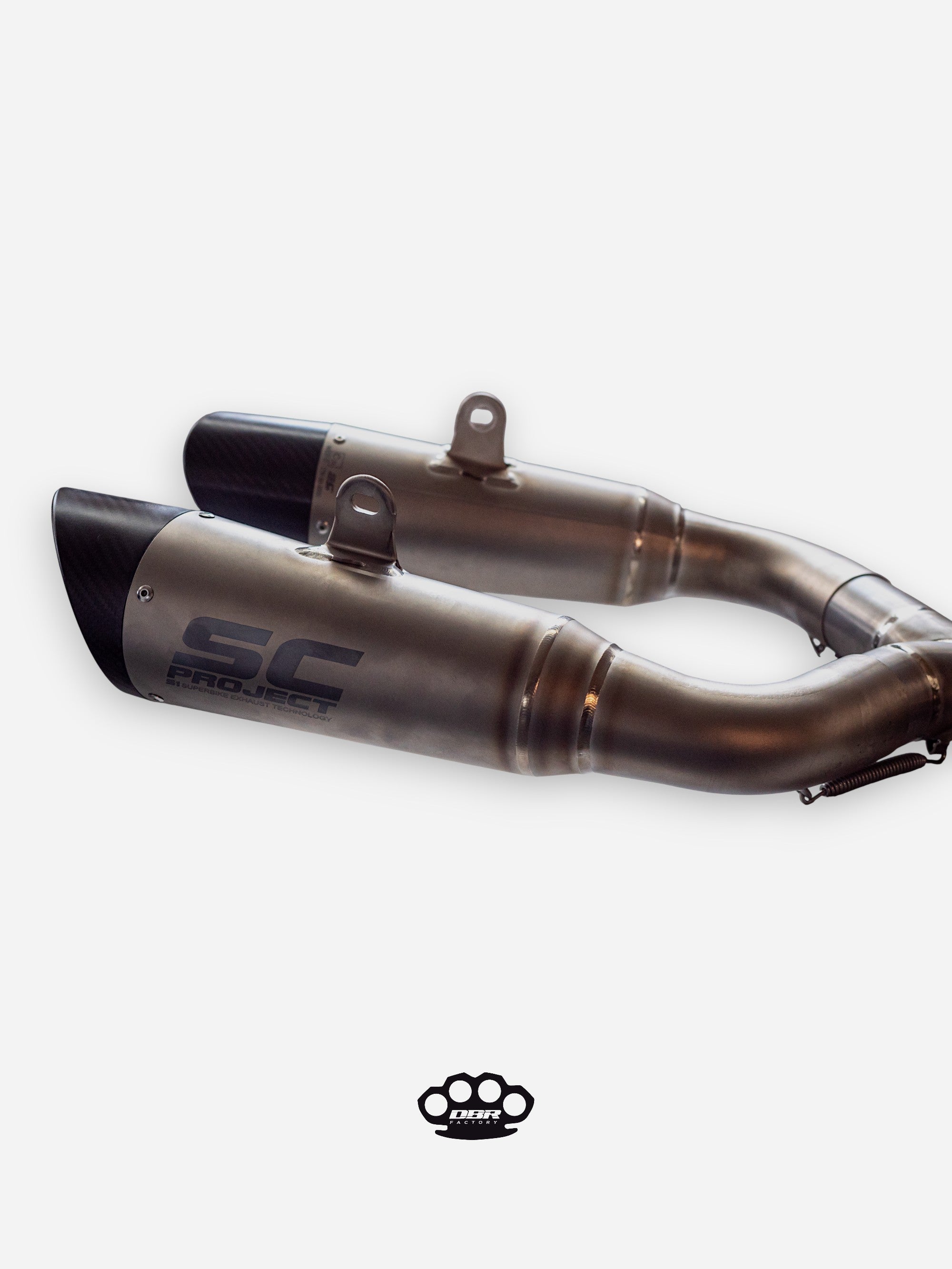 DBR Scarico Completo in Titanio DUCATI HYPERMOTARD 950 - SP 2019-2023 - DBR Factory