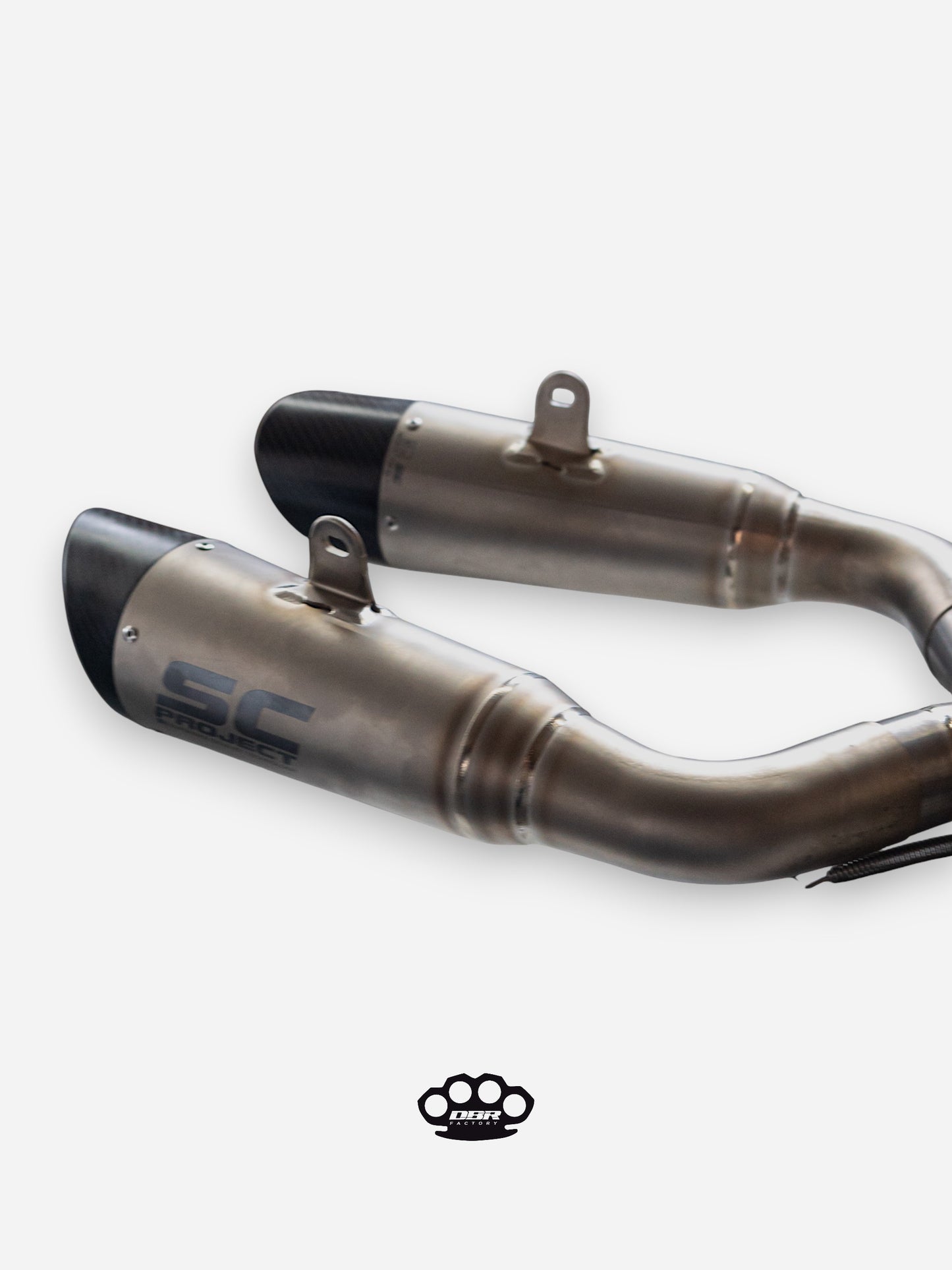 DBR Scarico Completo in Titanio DUCATI HYPERMOTARD 950 - SP 2019-2023