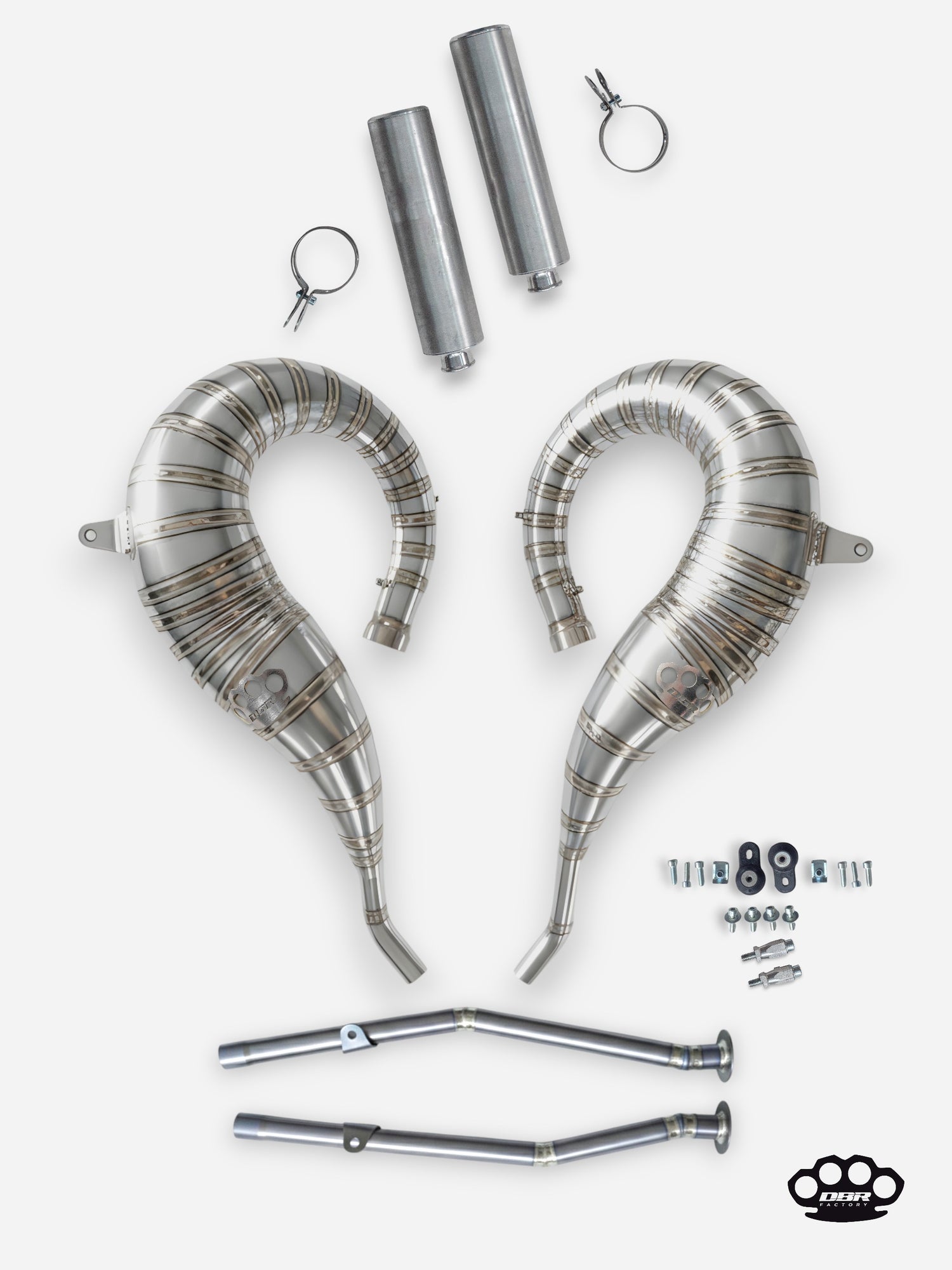 DBR Titanium Exhaust for YAMAHA BANSHEE Big Bore 525cc 1988–2009