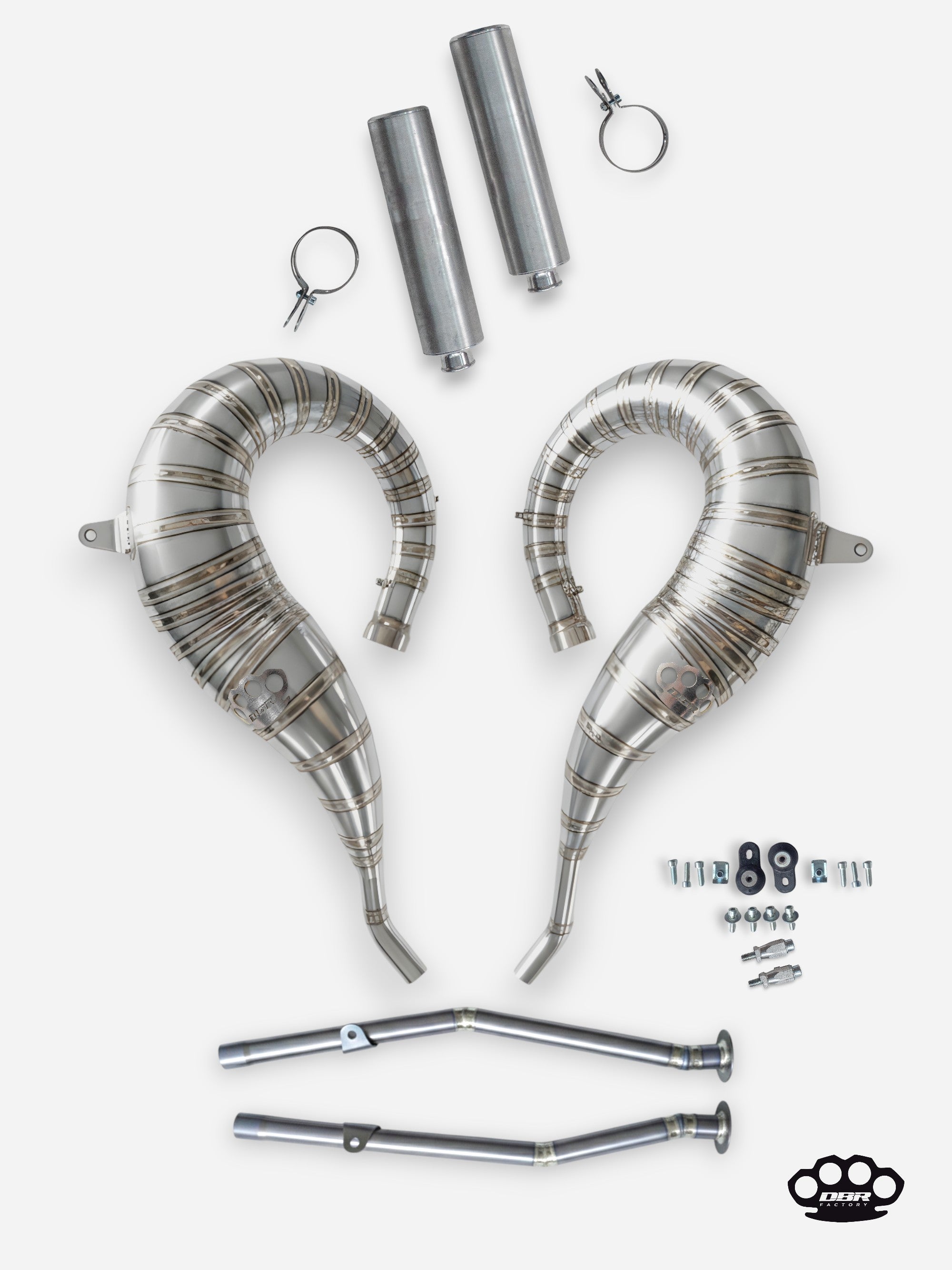 DBR عادم كامل من التيتانيوم لياماها بانشي 350 سي سي ATV 1988–2009