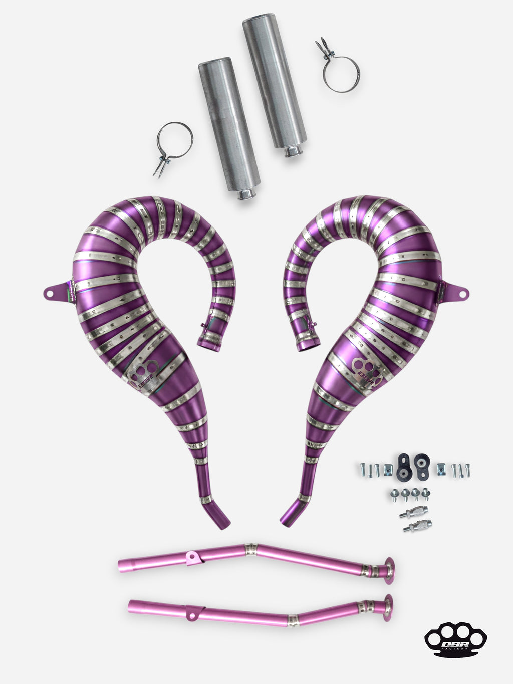 DBR عادم كامل من التيتانيوم لياماها بانشي 350 سي سي ATV 1988–2009