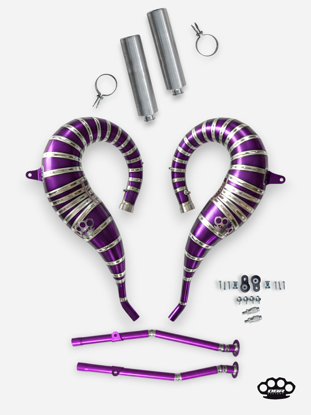 DBR عادم كامل من التيتانيوم لياماها بانشي 350 سي سي ATV 1988–2009