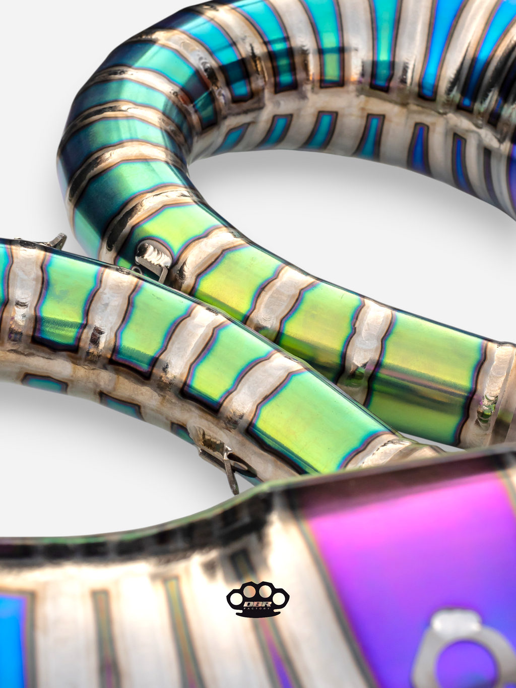 DBR Complete Titanium Exhaust for YAMAHA BANSHEE 350cc to 470cc ATV 1988–2009