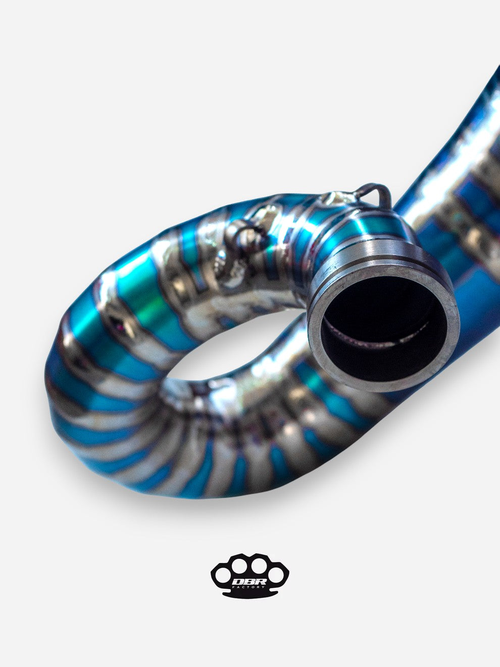 دي بي آر عادم الطرق الوعرة 250/300 سم مكعب عالي التيتانيوم