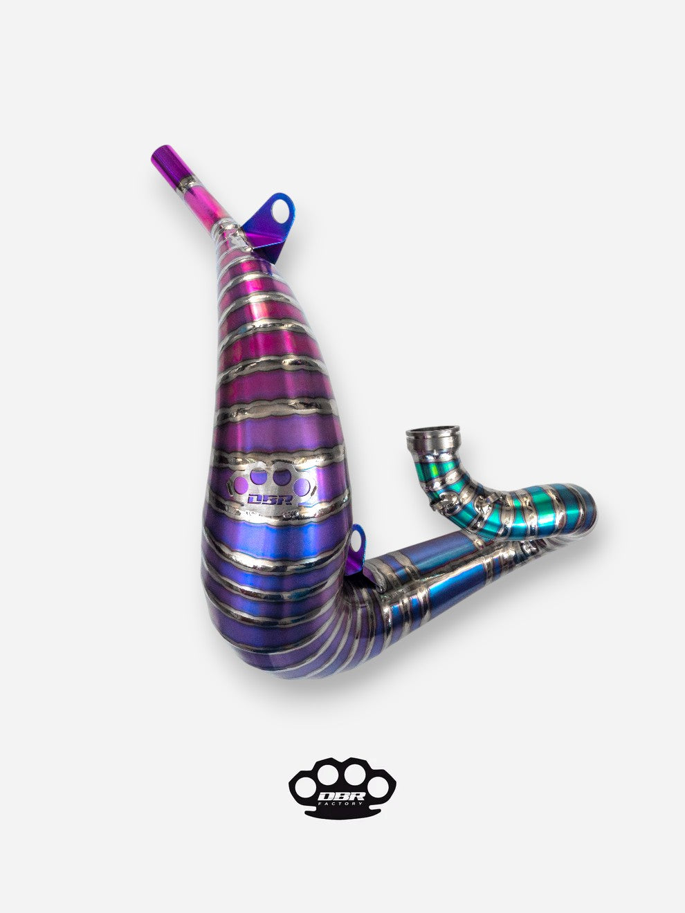 DBR Titanium Exhaust 250-300cc Yamaha YZ 250 from 2005 to 2023