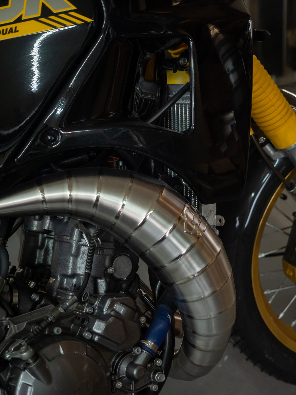 DBR عادم من التيتانيوم لـ YAMAHA TDR 250cc