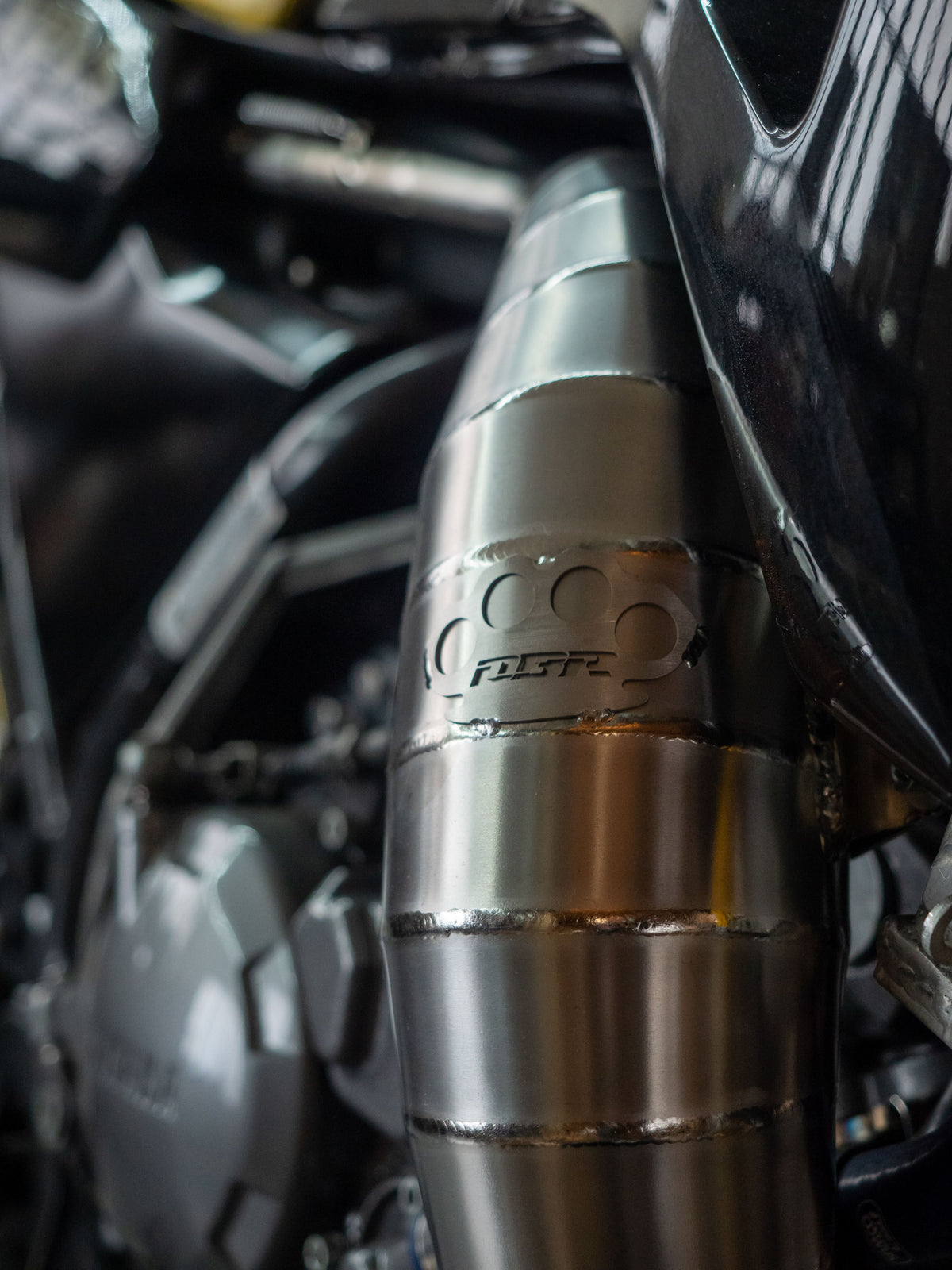 DBR عادم من التيتانيوم لـ YAMAHA TDR 250cc