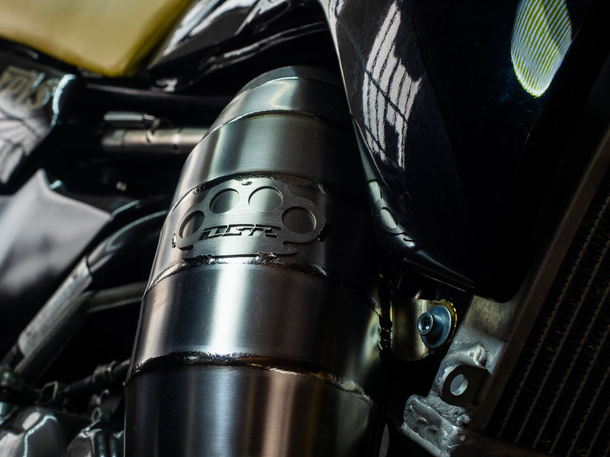 DBR عادم من التيتانيوم لـ YAMAHA TDR 250cc