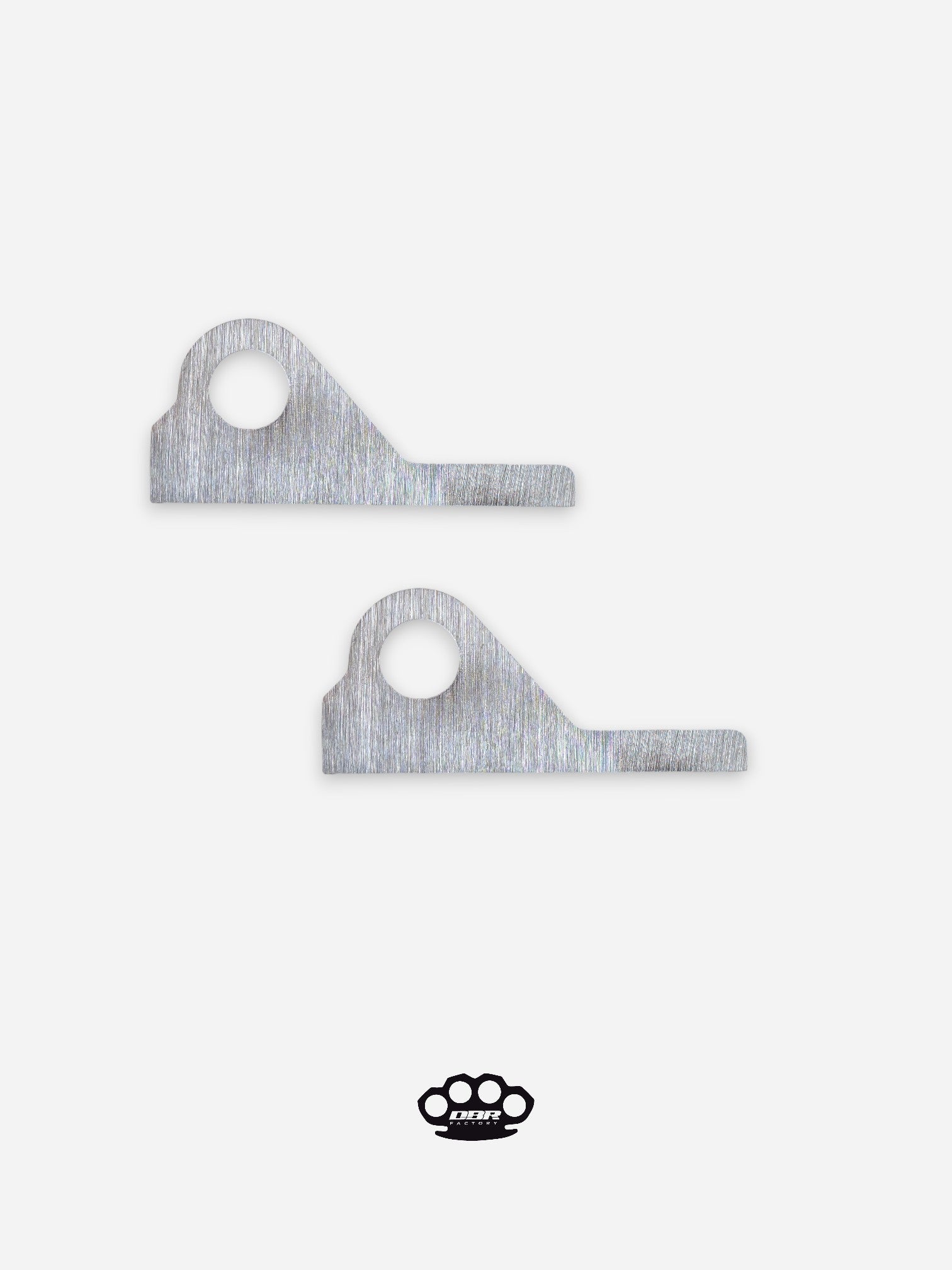 DBR Central stand support brackets for reinforced skid plate – To weld