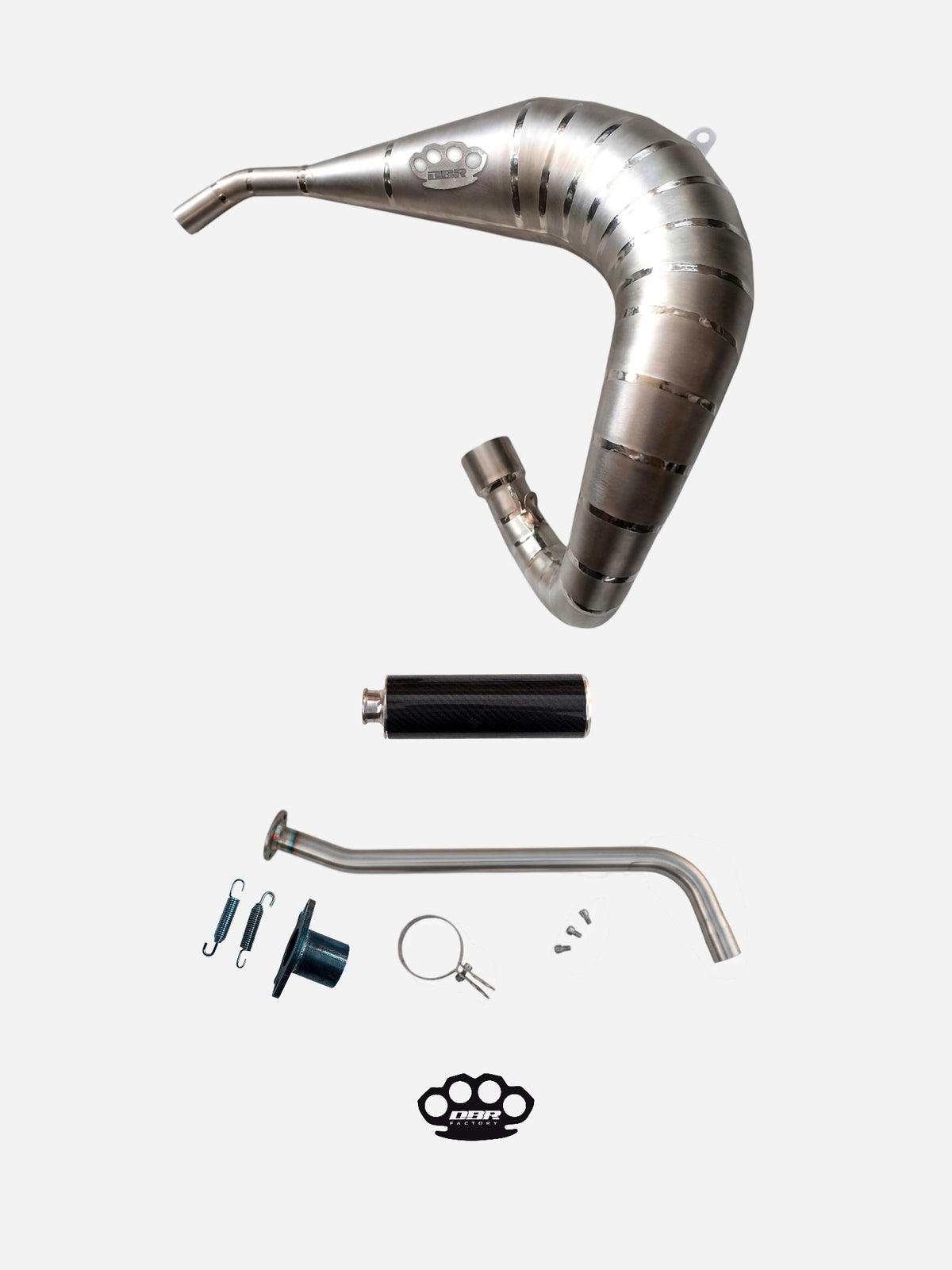 DBR Complete Titanium Exhaust YAMAHA BLASTER 200cc ATV 1988–2009