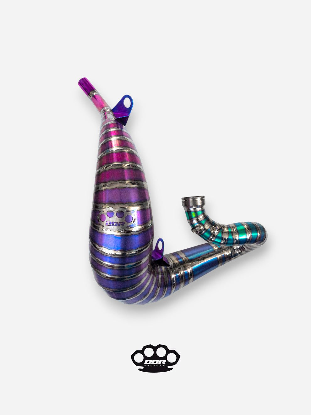DBR Titanium Exhaust 250-300cc Yamaha YZ 250 from 2005 to 2023
