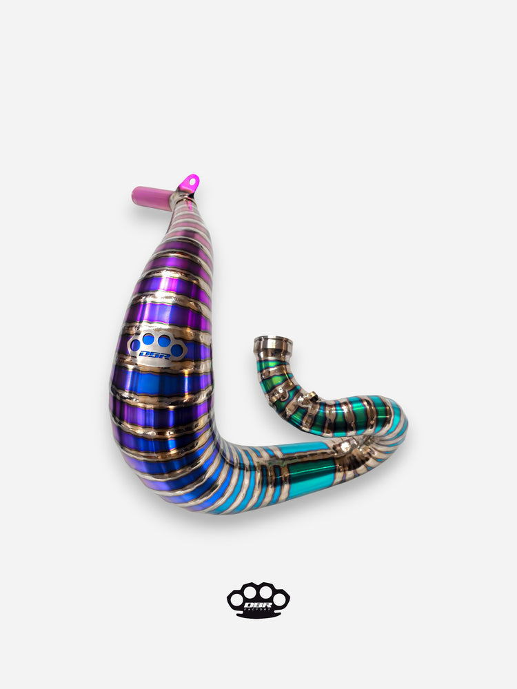 DBR Titanium Exhaust 250-300cc Yamaha YZ 250 from 2005 to 2023