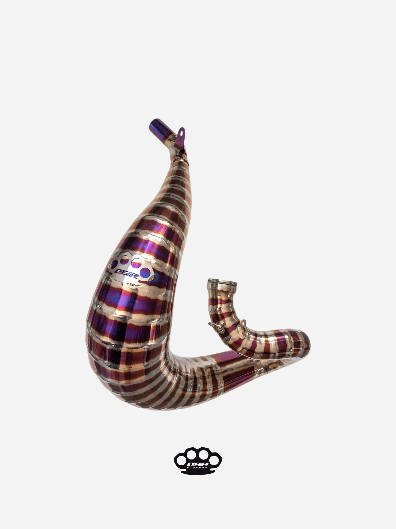 DBR Titanium Exhaust 250-300cc Yamaha YZ 250 from 2005 to 2023