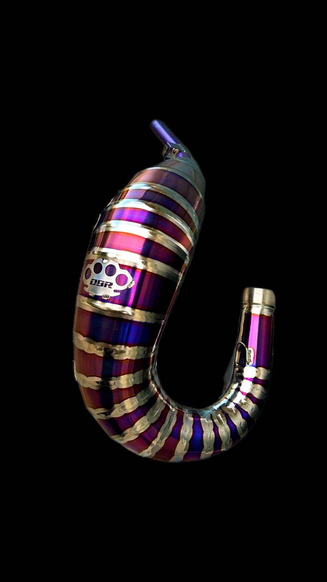 DBR Titanium Exhaust 250-300cc Yamaha YZ 250 from 2005 to 2023