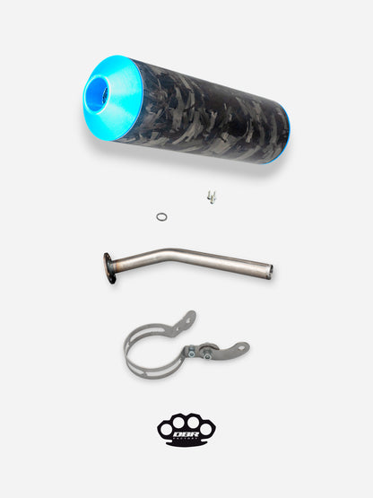 طقم كاتم صوت DBR 50/100cc مرور عالي