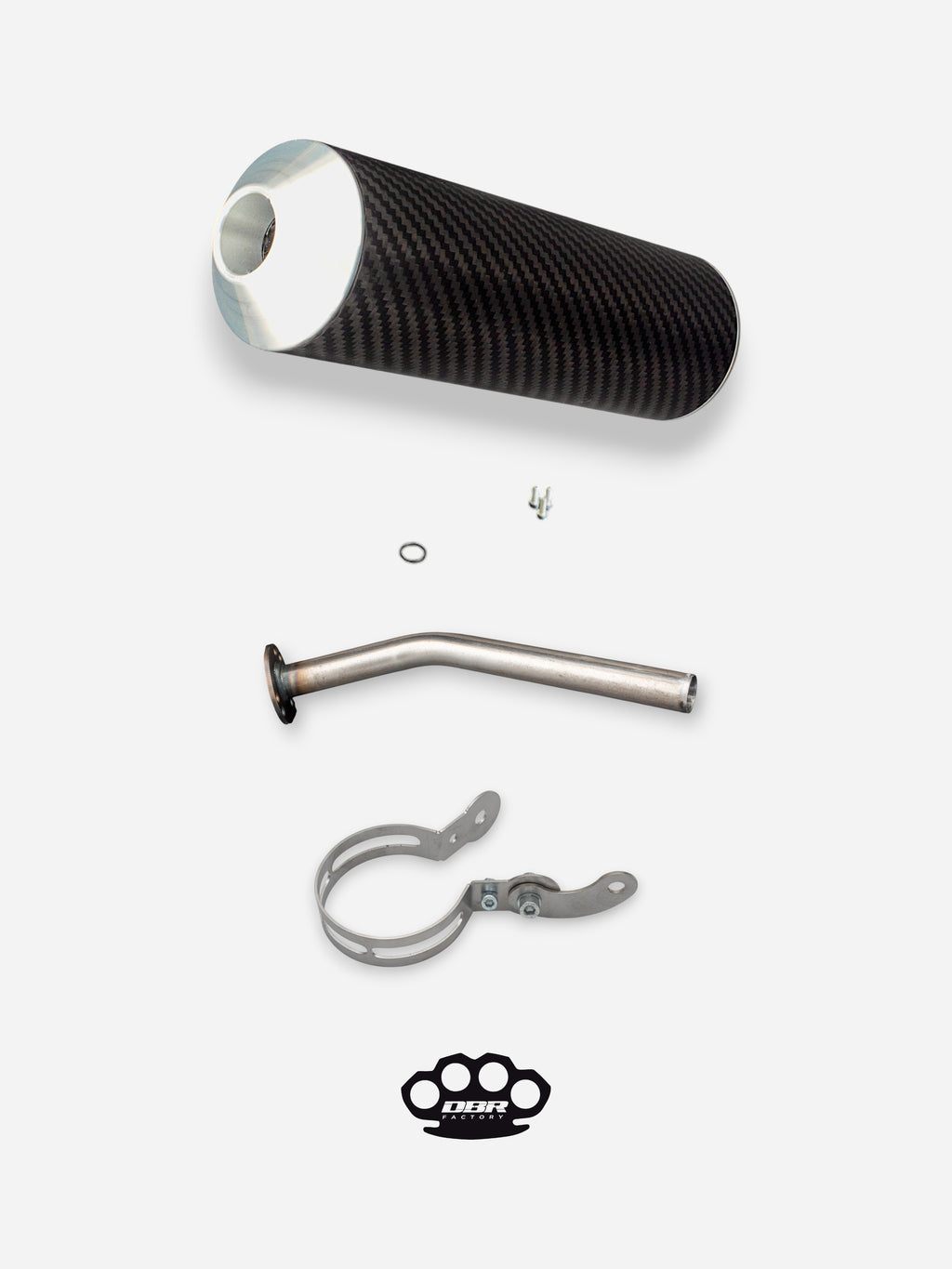 Kit Silenziatore DBR 50/100cc Passaggio Alto - DBR Factory