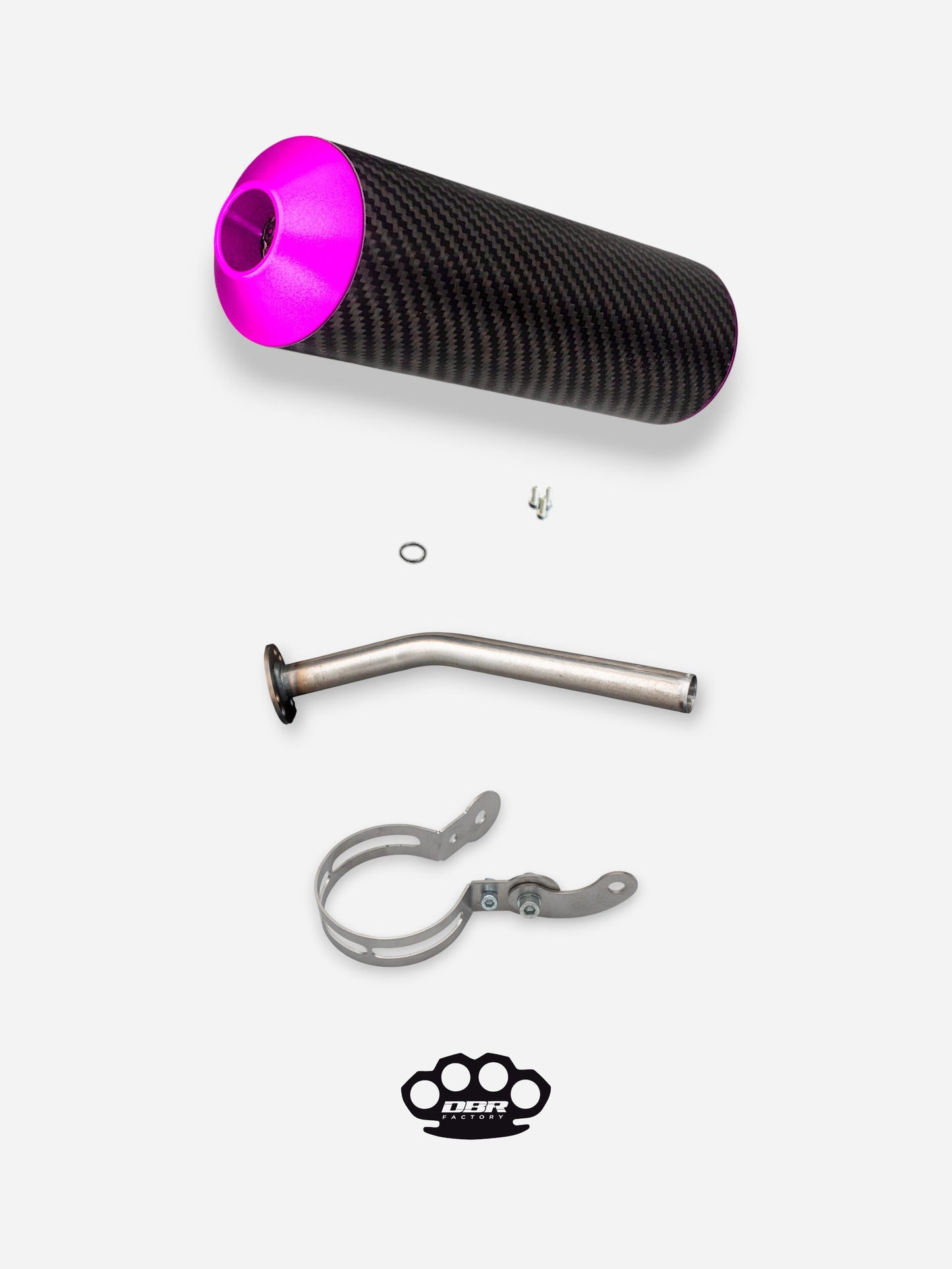 طقم كاتم صوت DBR 50/100cc مرور عالي