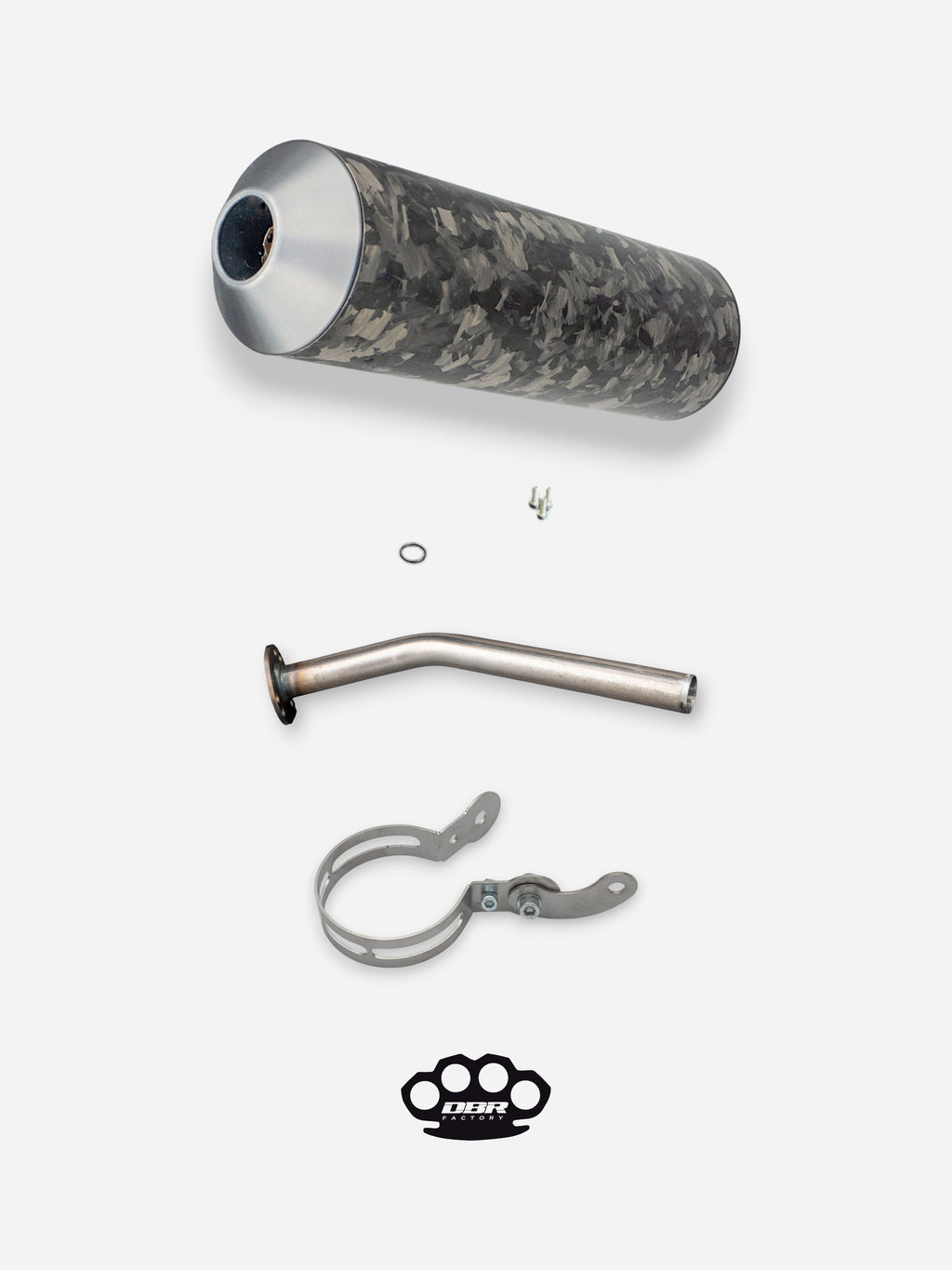 Kit Silenziatore DBR 50/100cc Passaggio Alto - DBR Factory