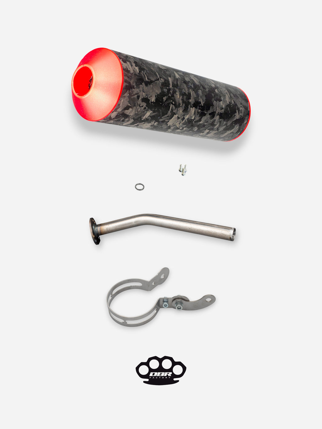 Kit Silenziatore DBR 50/100cc Passaggio Alto - DBR Factory