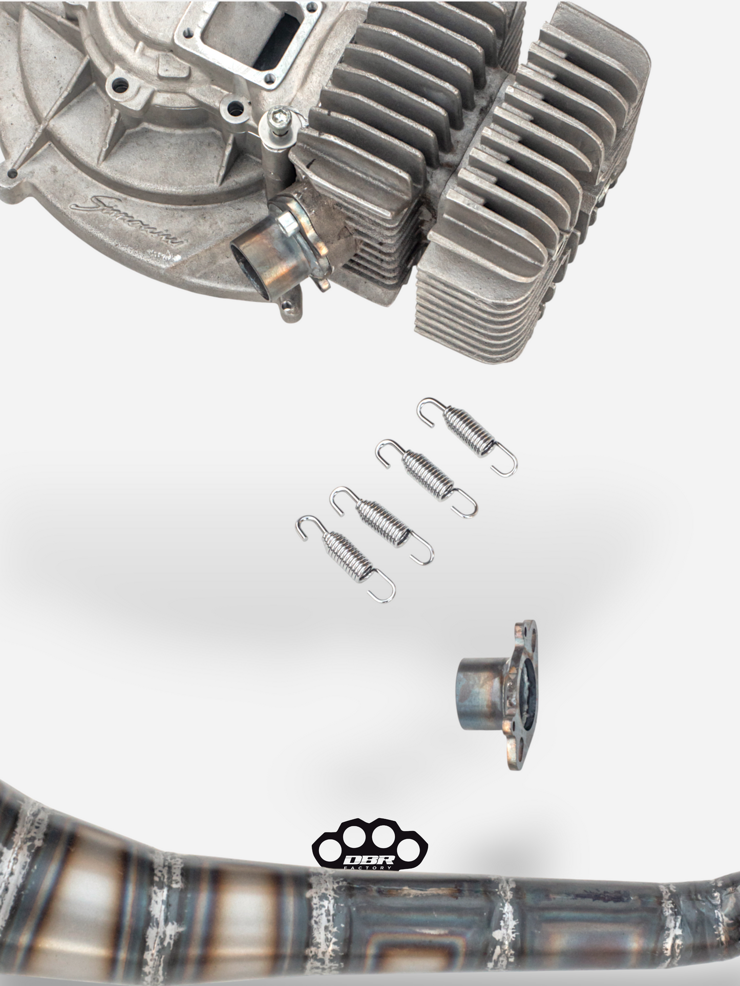 DBR GP01 Exhaust for Simonini 4P – Scooter Thermal Groups