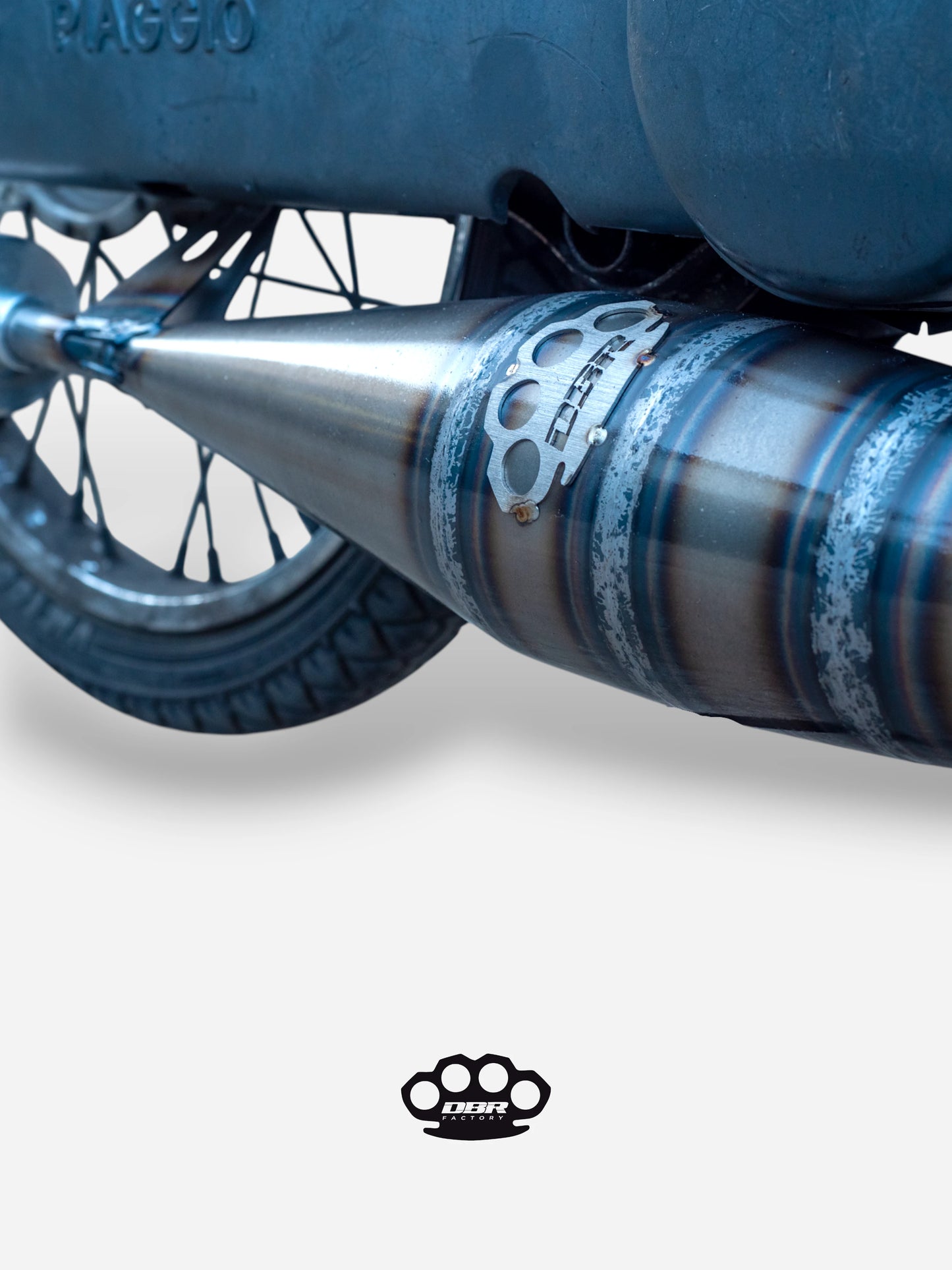 Marmitta DBR GP04 - Scarico Piaggio Gilera - DBR Factory