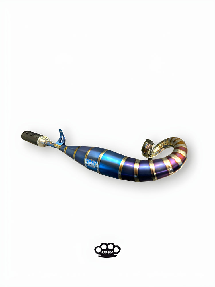 DBR GP04 Titanium Multicolor Exhaust