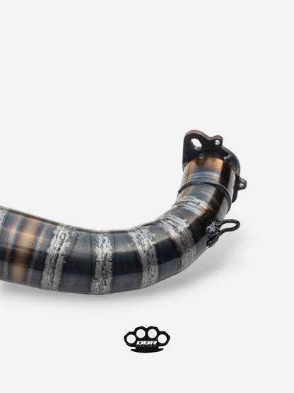 عادم DBR Minarelli أفقي - عادم متوسط 70cc