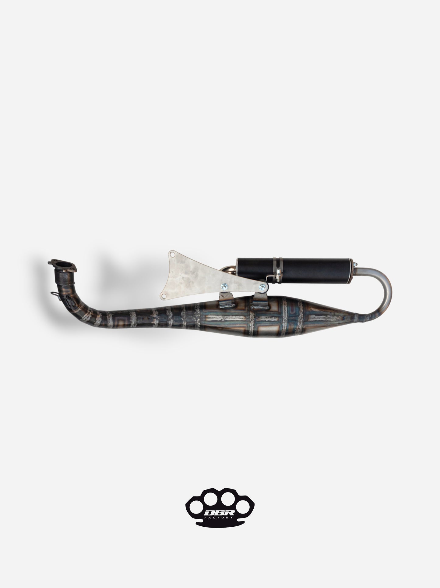 عادم DBR Minarelli أفقي - عادم متوسط 70cc