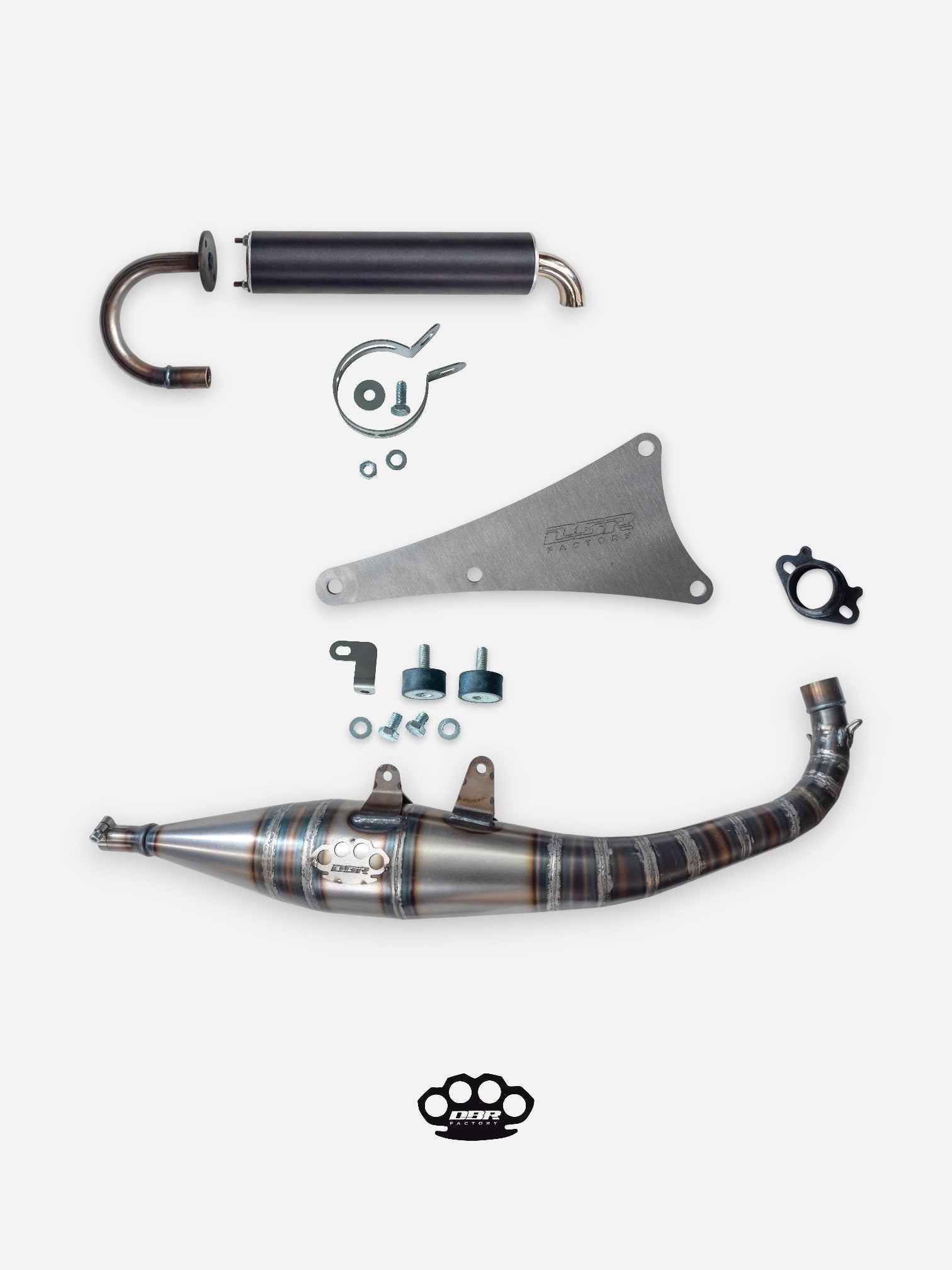 عادم DBR ميناريلي أفقي - عادم وسيط 70 سم³