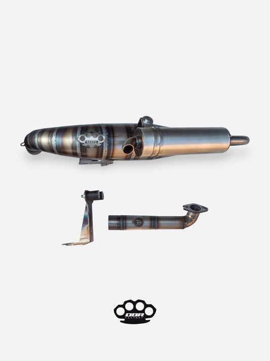 DBR Exhaust Piaggio Ape Performance