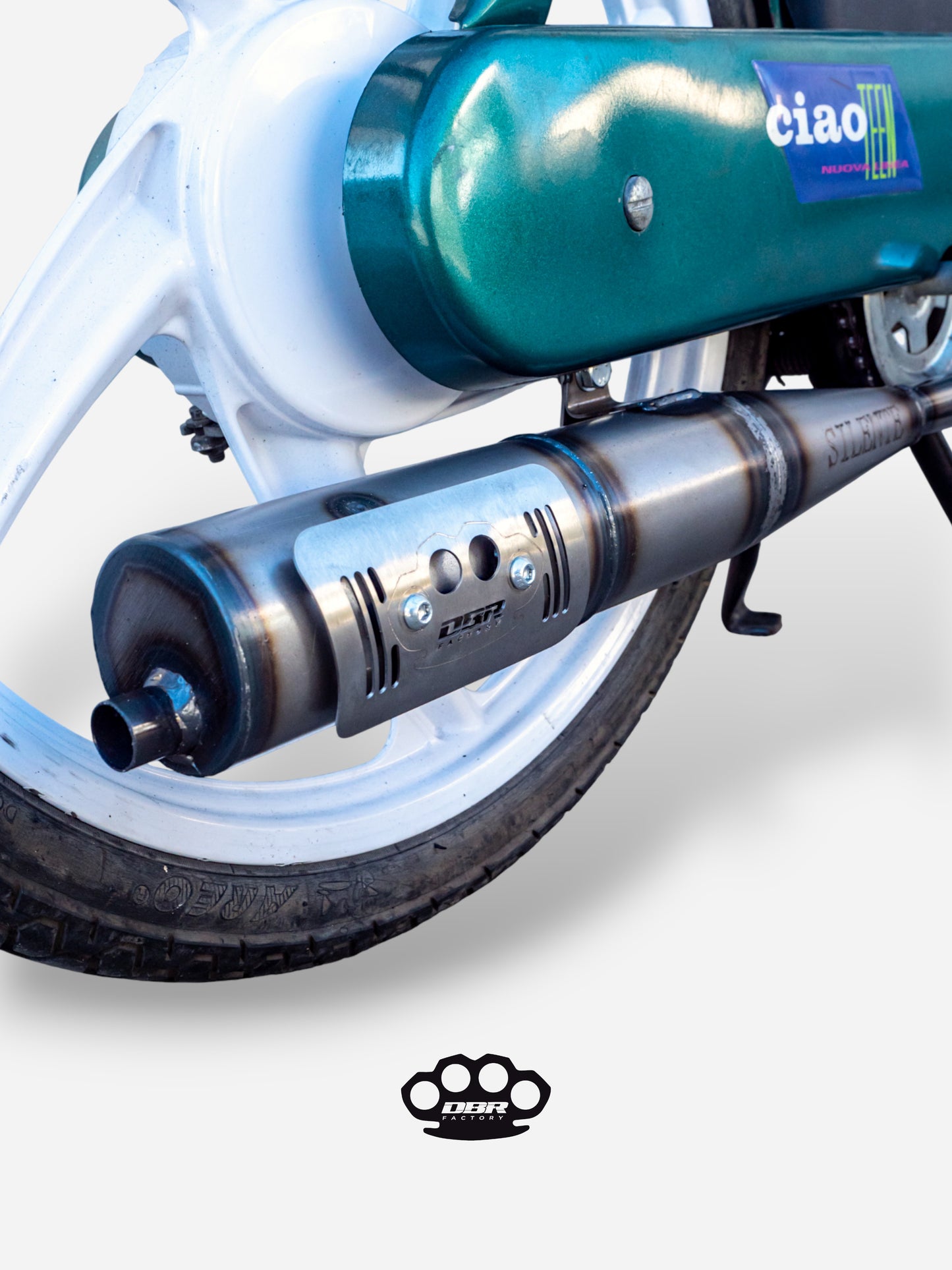 DBR Silente Exhaust - Piaggio/Gilera Exhaust