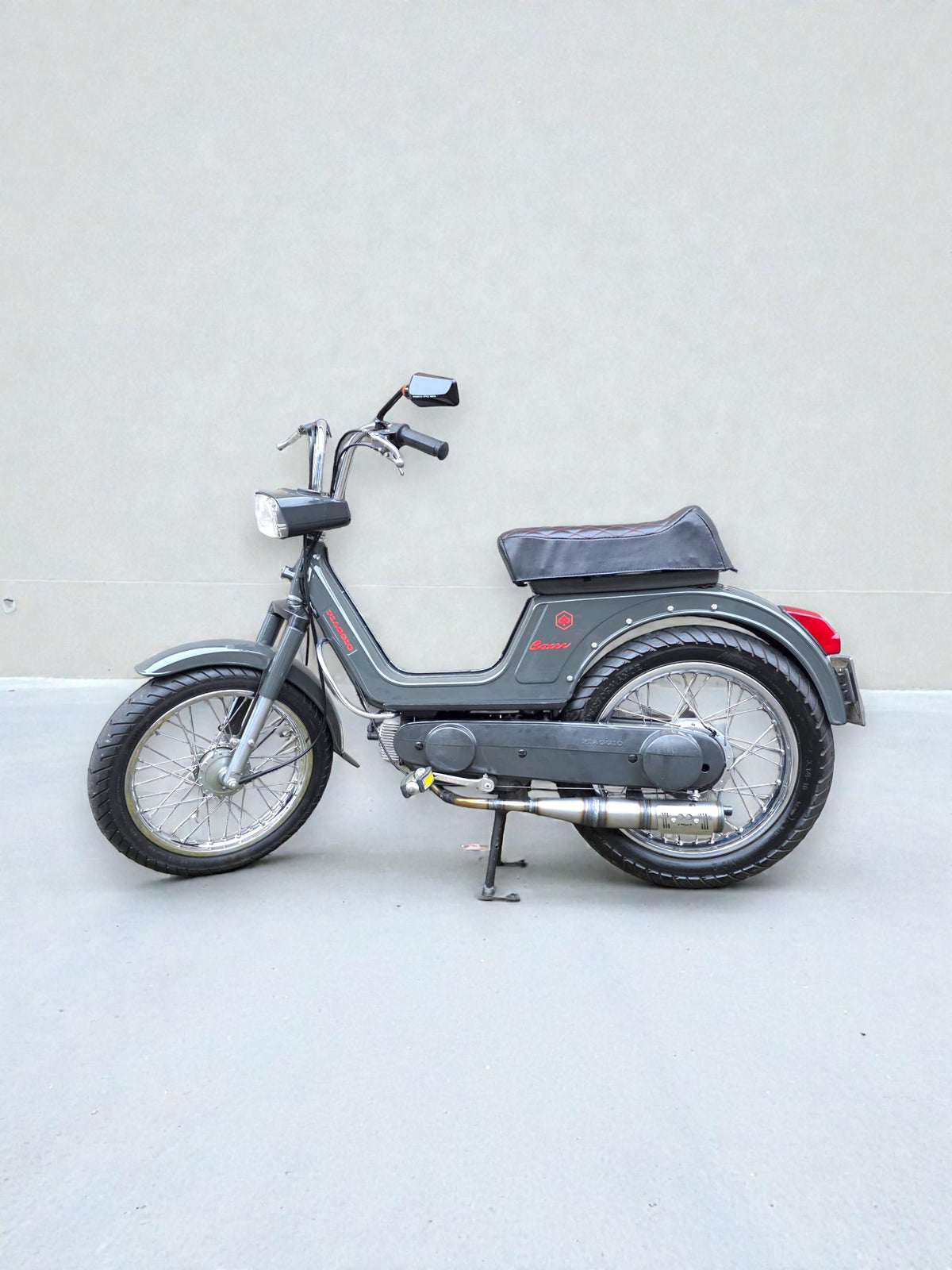 Marmitta DBR Silente - Scarico Sinistra Piaggio Boxer - DBR Factory