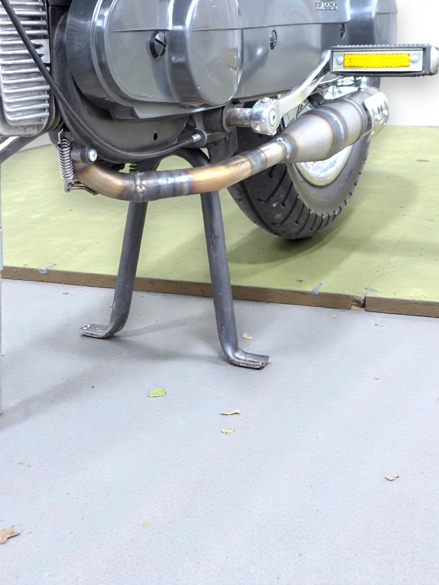 DBR Silente Exhaust - Left Exhaust Piaggio Boxer