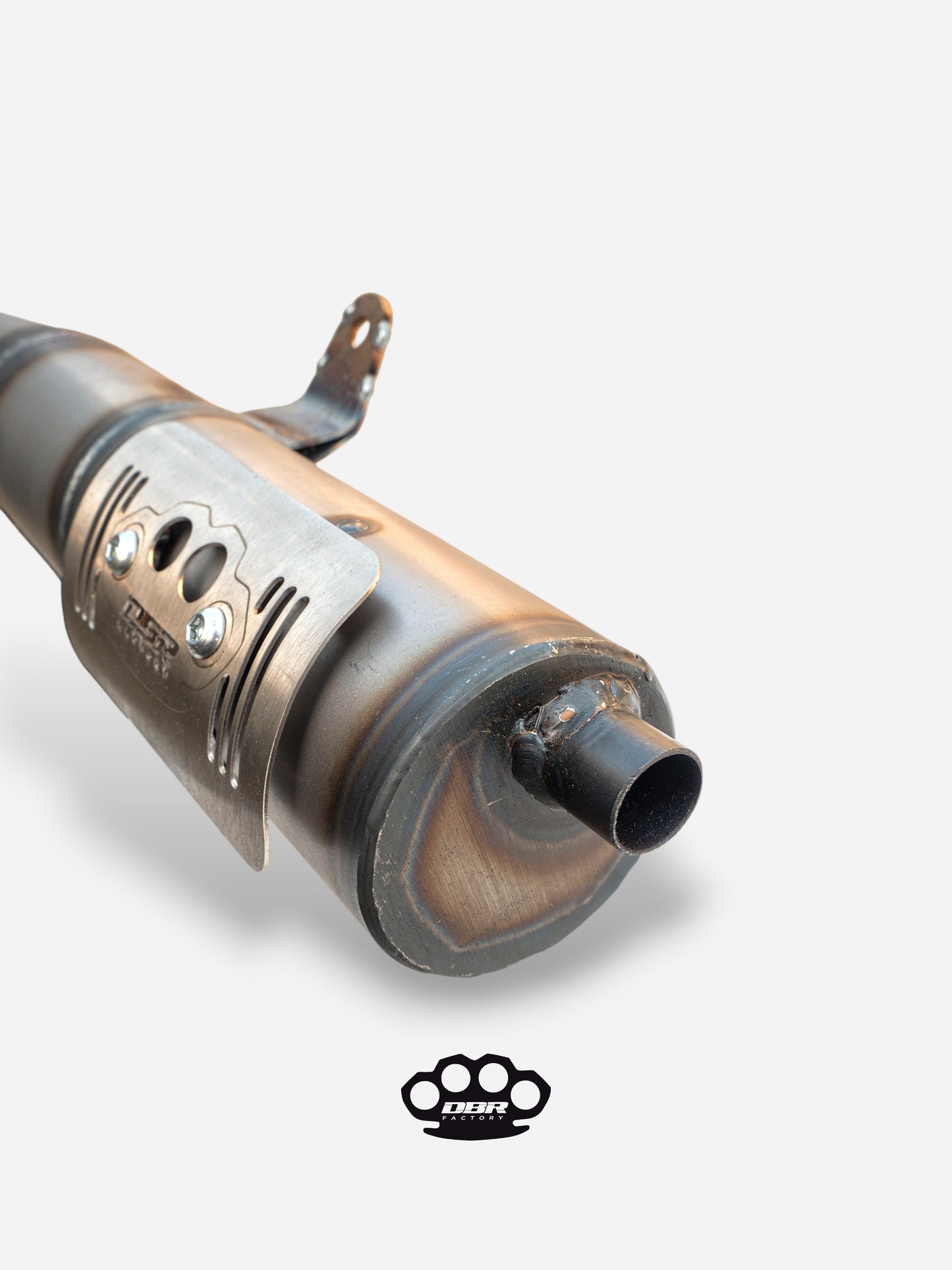 DBR Silente Exhaust - Left Exhaust Piaggio Boxer