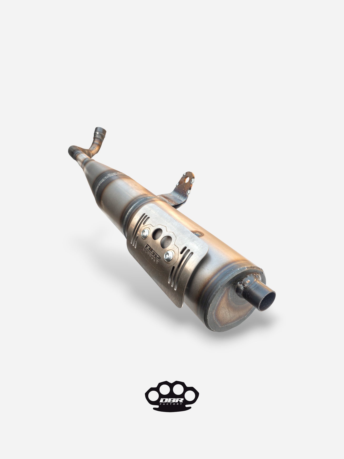 DBR Silente Exhaust - Left Exhaust Piaggio Boxer